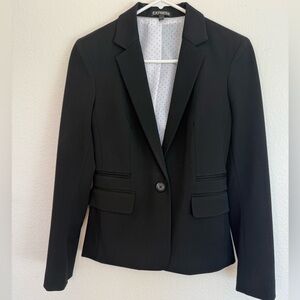 Express Women's Classic Black Suit Jacket